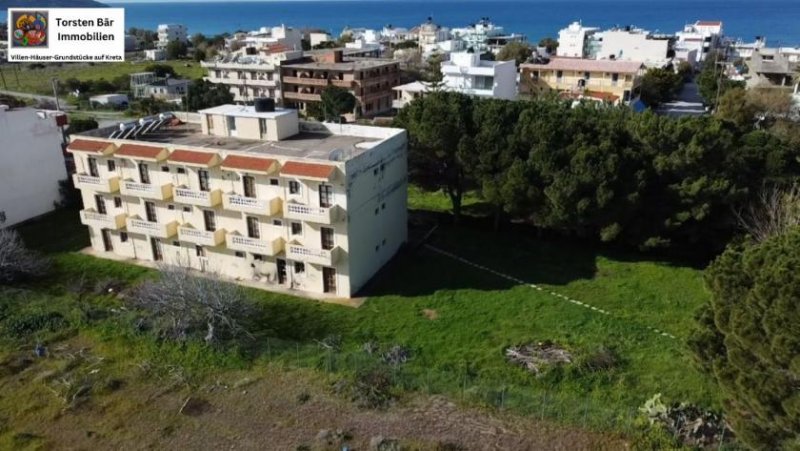 Kalamaki Exklusives Hotel 14 Zimmer zum Verkauf in Kalamaki, Kreta Gewerbe kaufen